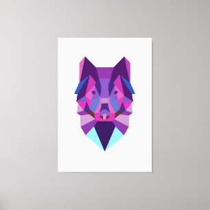 Wolf Canvas Afdruk