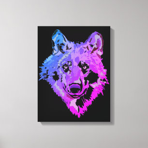 Wolf Canvas Afdruk