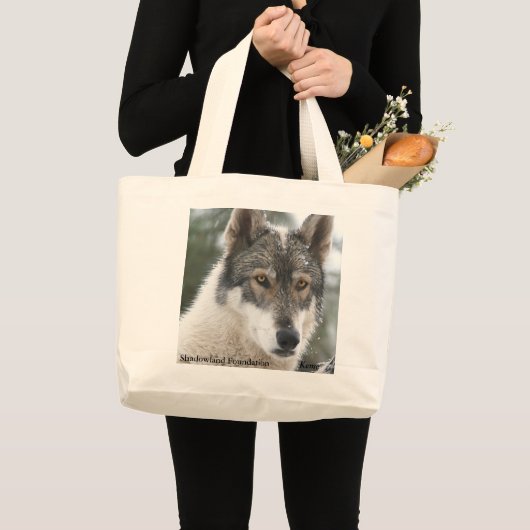 Wolf Canvas tas (Voorkant (product))