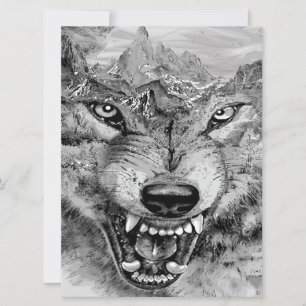  Wolf Canvas   Uniek cadeauidee