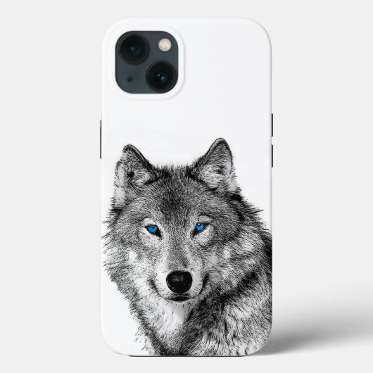 Wolf Case-Mate iPhone Case (Achterkant)