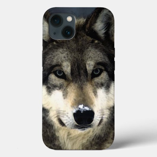 Wolf Case-Mate iPhone Case (Achterkant)