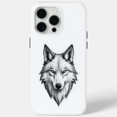 Wolf Case-Mate iPhone Case (Achterkant)