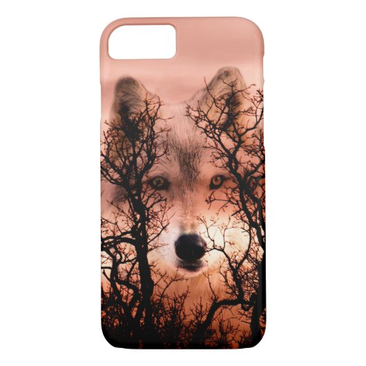 Wolf Case-Mate iPhone Case (Achterkant)