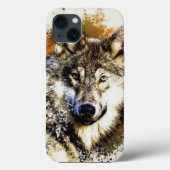 Wolf Case-Mate iPhone Case (Achterkant)