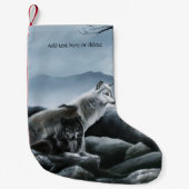 Wolf Castle Guards Kleine Kerstsok (Voorkant)