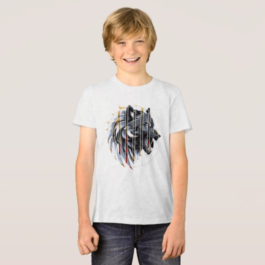 Wolf CBW Tri-Blend Shirt (Voorkant volledig)