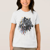 Wolf CBW Tri-Blend Shirt (Voorkant)