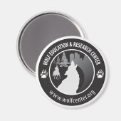 Wolf Center Magneet (Voorkant / Achterkant)