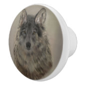 Wolf Ceramic Knob Keramische Knop (Rechts)