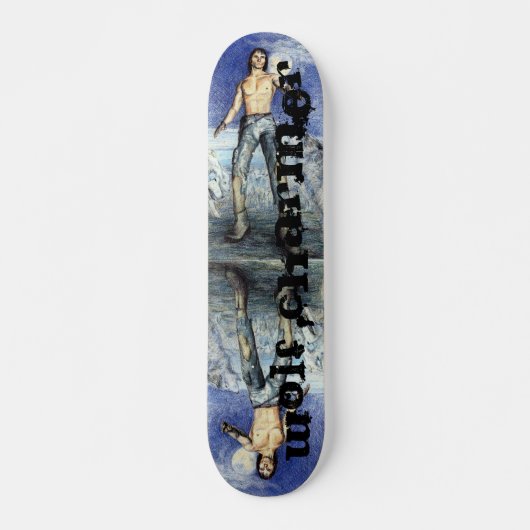 Wolf Charmer Fantasy Scateboard Skateboard (Voorkant)