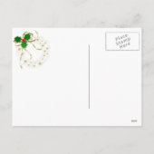 Wolf Christmas Feestdagenkaart (Achterkant)