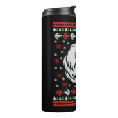 Wolf Christmas Thermosbeker (Gedraaid links)