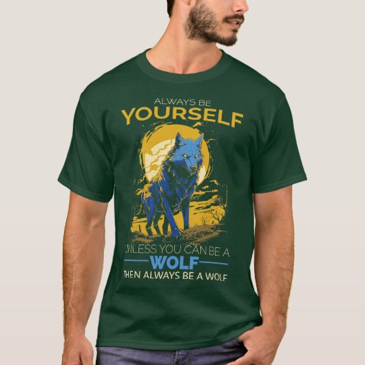 WOLF CITATEN T-SHIRT (Voorkant)