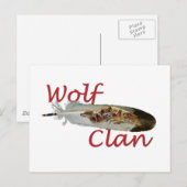 Wolf Clan Briefkaart (Voorkant / Achterkant)