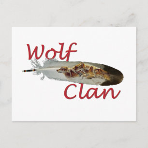 Wolf Clan Briefkaart