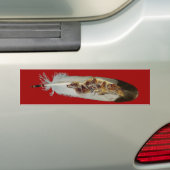 Wolf Clan Bumpersticker (Op auto)