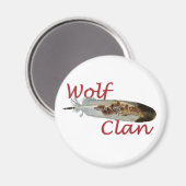 Wolf Clan Magneet (Voorkant / Achterkant)