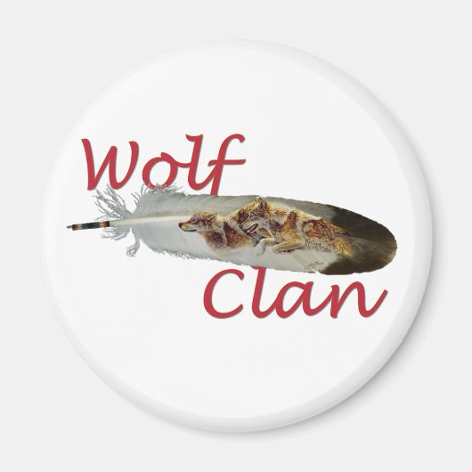 Wolf Clan Magneet (Voorkant)