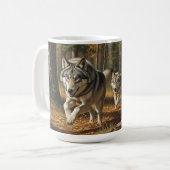 Wolf Classic Mug style 1 Koffiemok (Voorkant links)