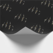 Wolf Claw krach Wolven Forest Animal Cadeaupapier (Hoek)