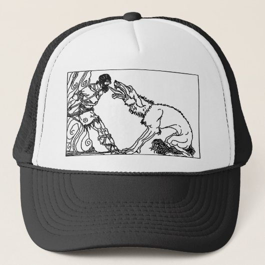 wolf-clip-art-4 trucker pet (Voorkant)