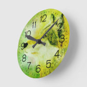 Wolf Clock Ronde Klok (Hoek)