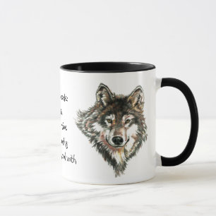 Wolf Code Quote, Wolves Animal Mok