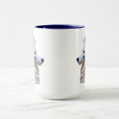 Wolf Coffee Art Mok (Midden)