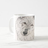 Wolf Coffee Mok Alpha Vrouw (Voorkant links)