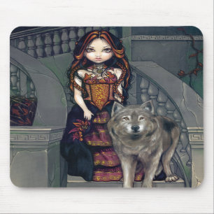 "Wolf Countess" Mousepad Muismat