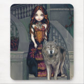 "Wolf Countess" Mousepad Muismat (Voorkant)