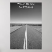 Wolf Creek Australia - Black and White - Poster (Voorkant)