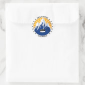 Wolf Creek Colorado Ronde Sticker (Tas)