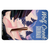 Wolf Creek Colorado Ski poster Magneet (Horizontaal)