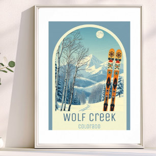 Wolf Creek Colorado skigebied  Poster