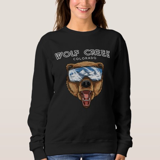 Wolf Creek Colorado  USA Grizzly Ski Trui (Voorkant)