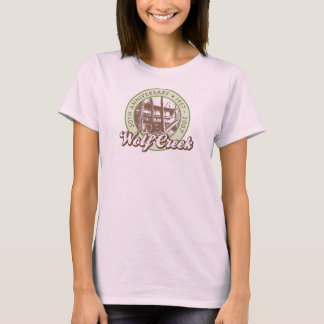 Wolf Creek Dames Long-Sleeve Brown T-shirt