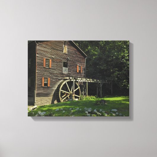 Wolf Creek Grist Mill Canvas Afdruk (Voorkant)