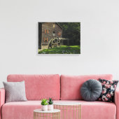 Wolf Creek Grist Mill Canvas Afdruk (Insitu (Woonkamer))