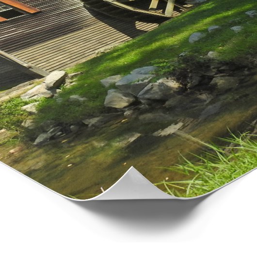 Wolf Creek Grist Mill Poster (Hoek)