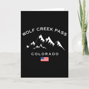 Wolf Creek P Colorado Rocky Mountains Ski Resort S Kaart