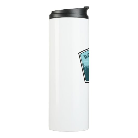 Wolf Creek Trail Dayton Ohio Thermosbeker (Gedraaid links)