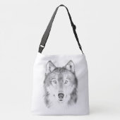 Wolf Crossbody Tas (Achterkant)
