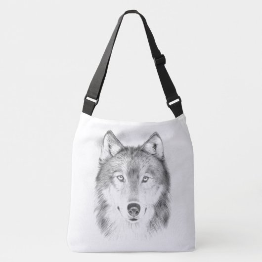 Wolf Crossbody Tas (Voorkant)