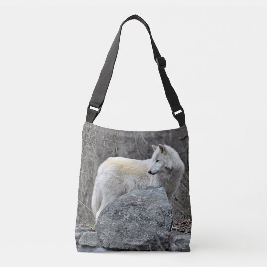 Wolf Crossbody Tas (Voorkant)
