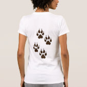 Wolf Cub Tracks T-shirt (Achterkant)