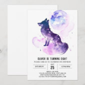 Wolf Cub's grillige verjaardag Kaart (Voorkant / Achterkant)