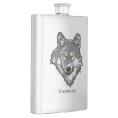 Wolf Custom Flask Heupfles (Rechts)