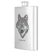 Wolf Custom Flask Heupfles (Links)
